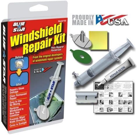 clear star windshield repair kit.